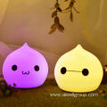 Fashion Cute Silicone Led Night Light Lamp